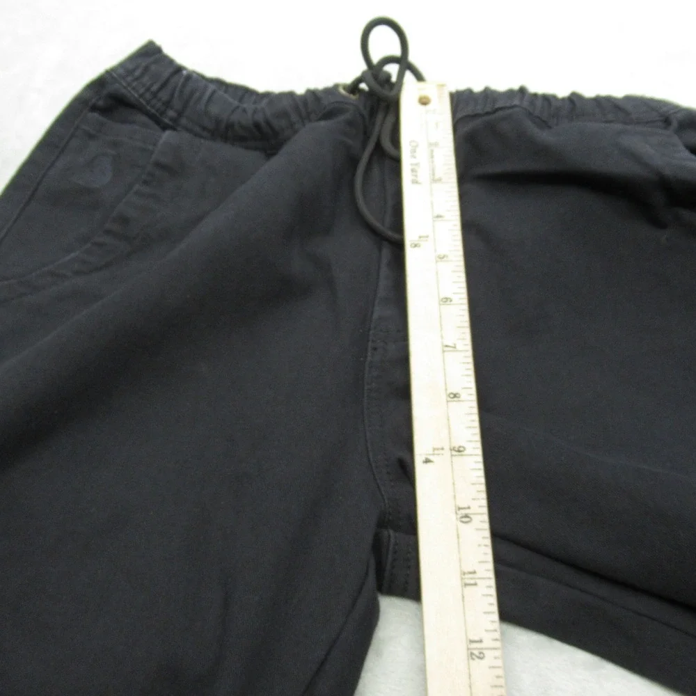 Kuwalla Tee‎ Pants Mens Small Black Drawstring Waist Combat Fit Jogger 29x26 NEW